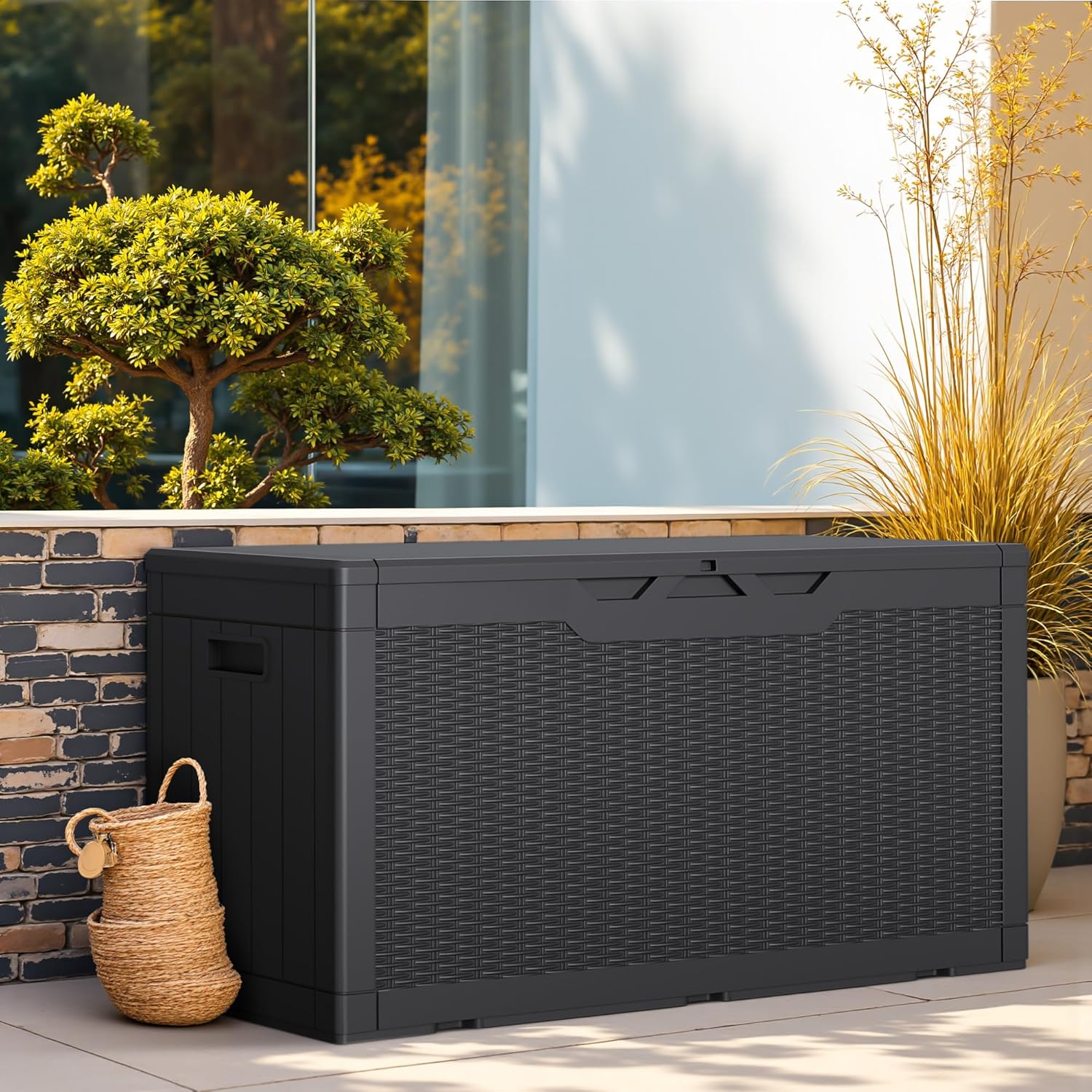 100 Gallon Outdoor Storage Box - огляд і ціна Gardening Tools Images