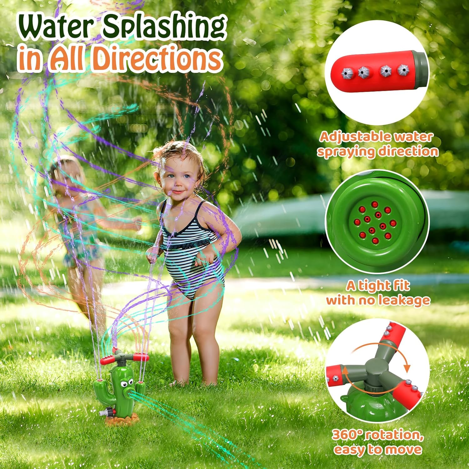 Water Spray Toy Cactus Sprinkl - огляд і ціна Gardening Tools Kids Set