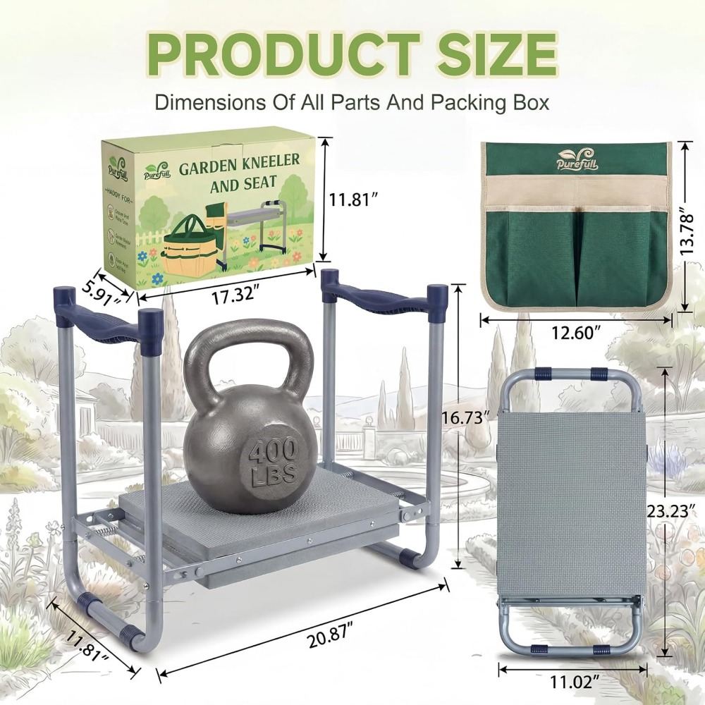 Heavy Duty Foldable Garden Kne - огляд і ціна Gardening Tools For Seniors