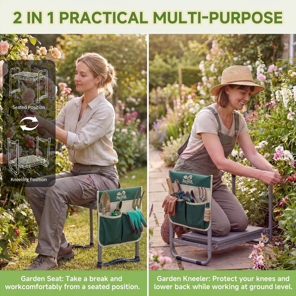 Heavy Duty Foldable Garden Kne - огляд і ціна Gardening Tools For Seniors