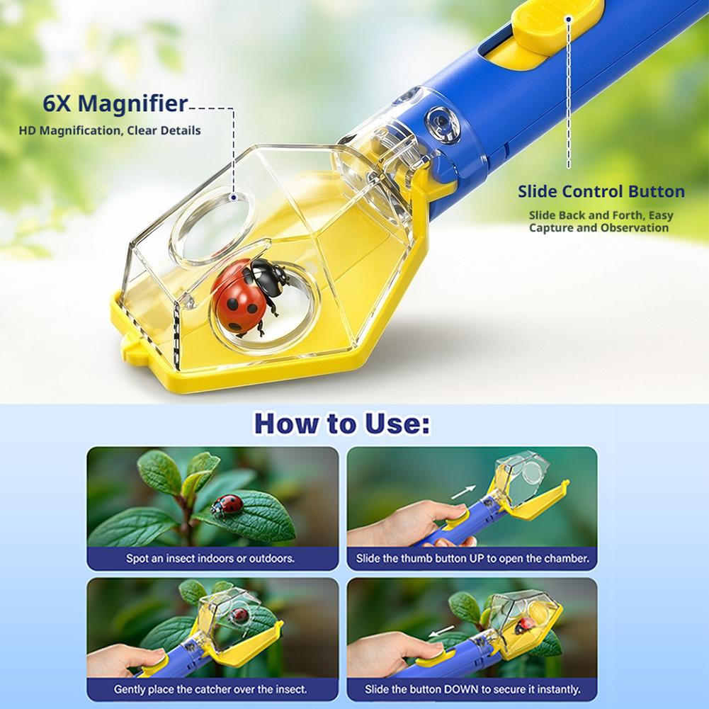 Handheld Insect Catcher Viewer - огляд і ціна Gardening Tools Kids Set