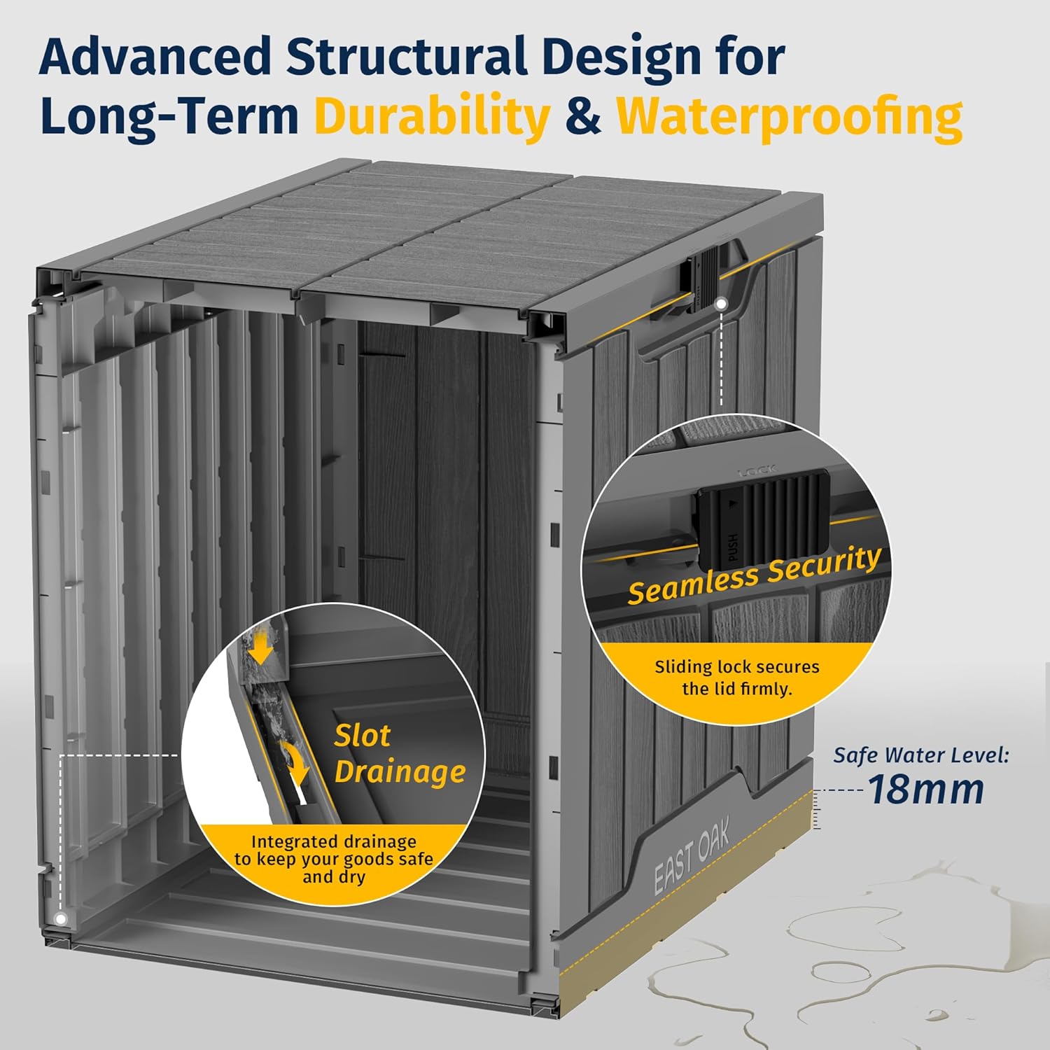 31 Gallon Outdoor Storage Box  - огляд і ціна Gardening Tools Images