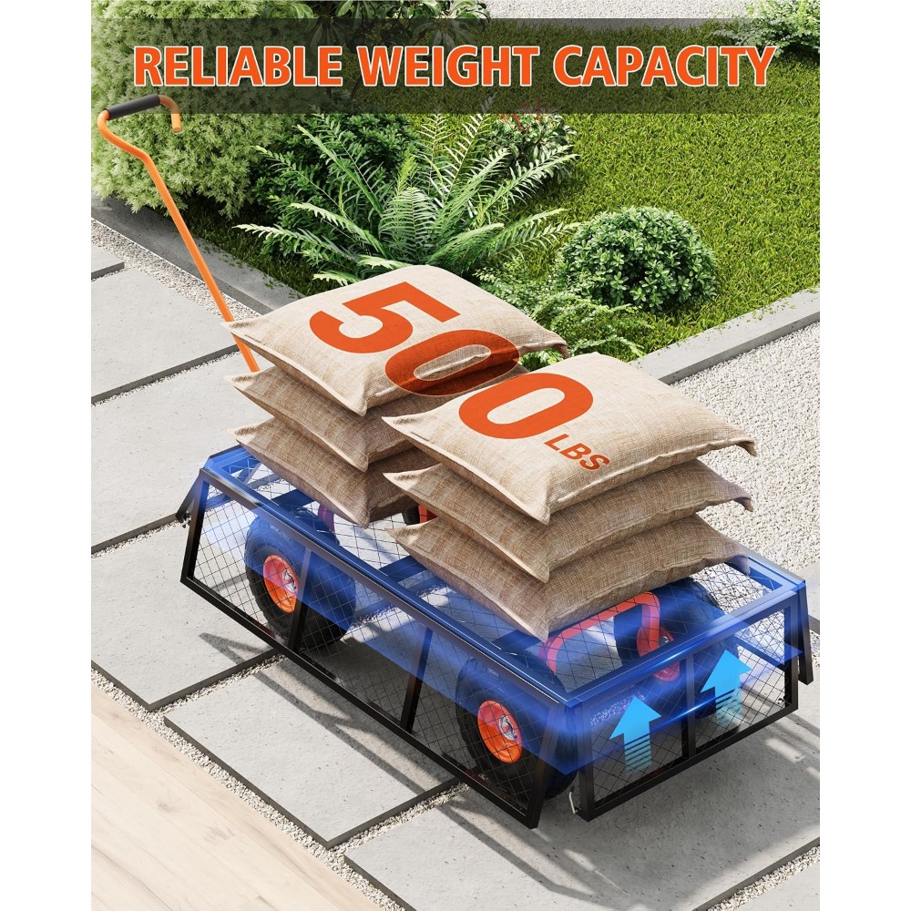 500 LBS Heavy Duty Steel Garde - огляд і ціна Gardening Tools Images