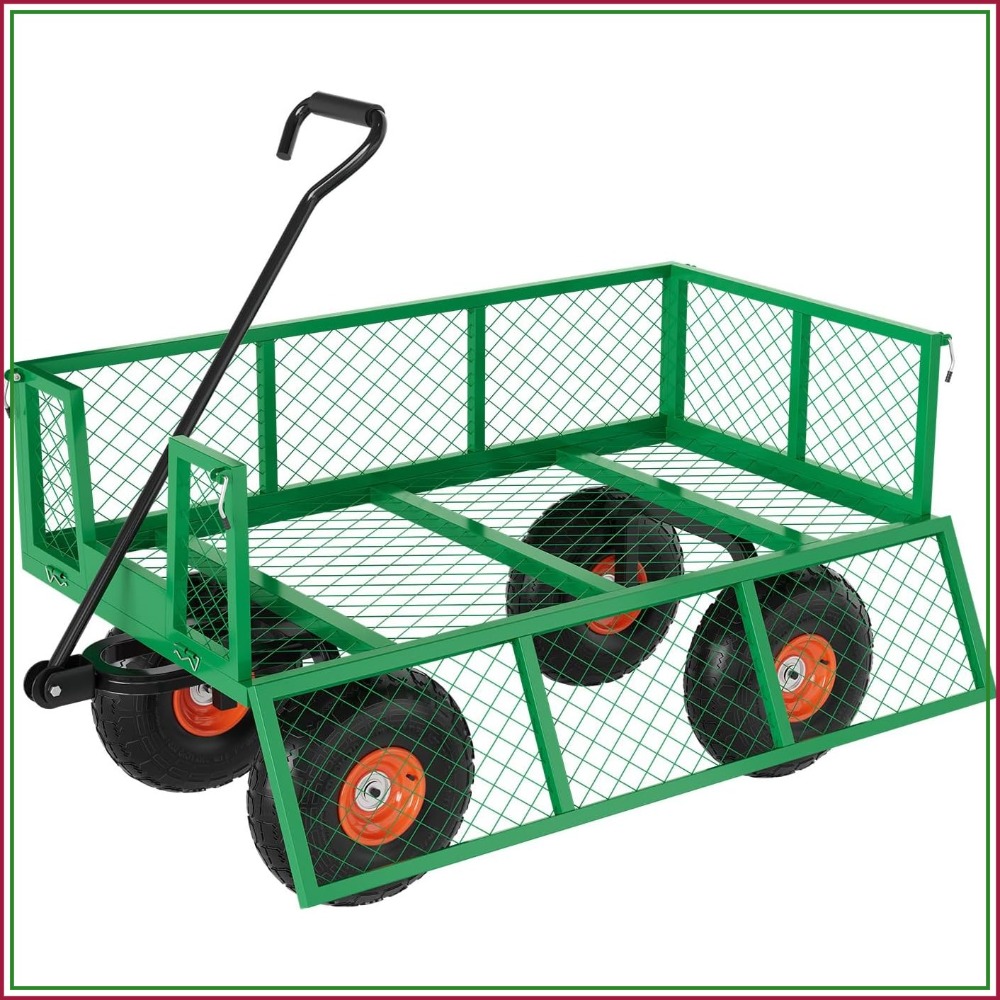 Heavy Duty Steel Garden Cart 5 - огляд і ціна Gardening Tools Images