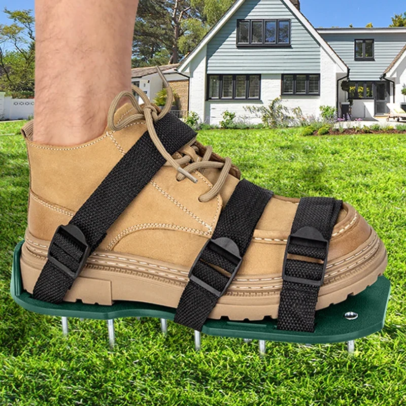 1 Pair Lawn Aerator Sandals Gr - огляд і ціна Gardening Tools Revit