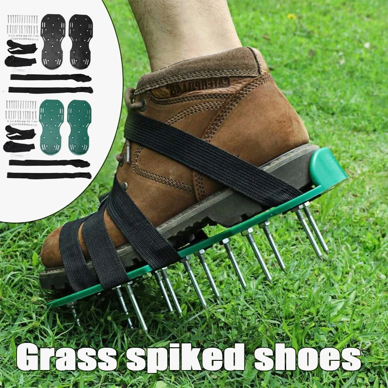1 Pair Lawn Aerator Sandals Gr - огляд і ціна Gardening Tools Revit
