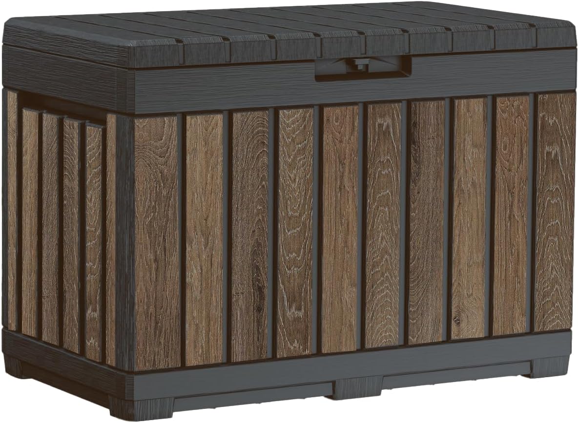 50 Gallon Resin Deck Box for P - огляд і ціна Gardening Tools Images