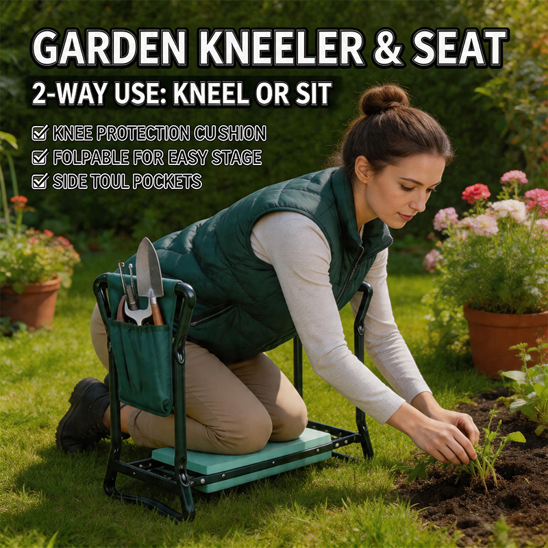 Garden Kneeler Folding Garden  - огляд і ціна Garden Kneeling Pad