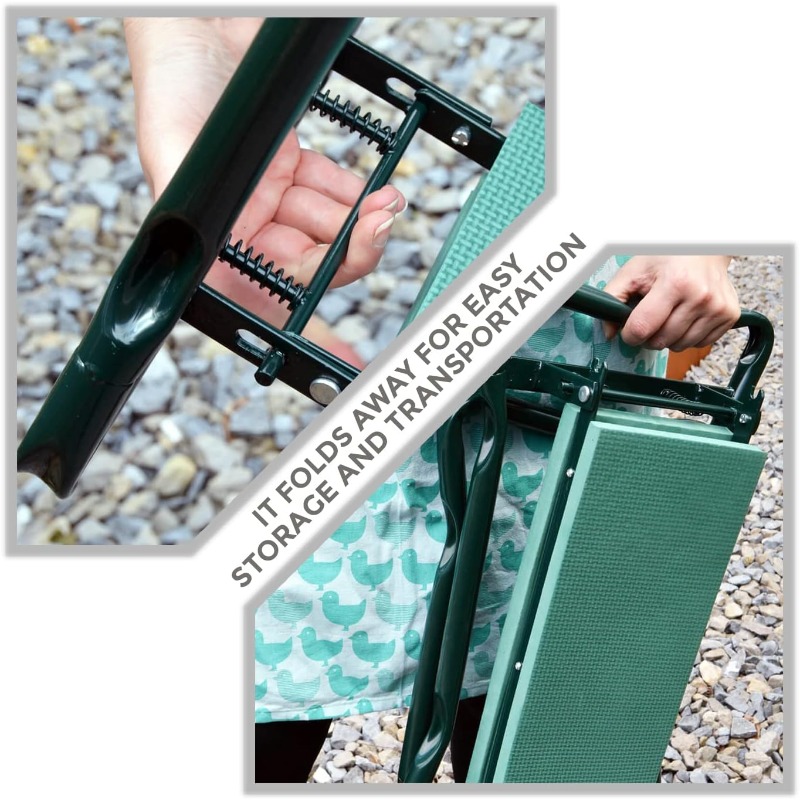 Garden Kneeler Folding Garden  - огляд і ціна Garden Kneeling Pad