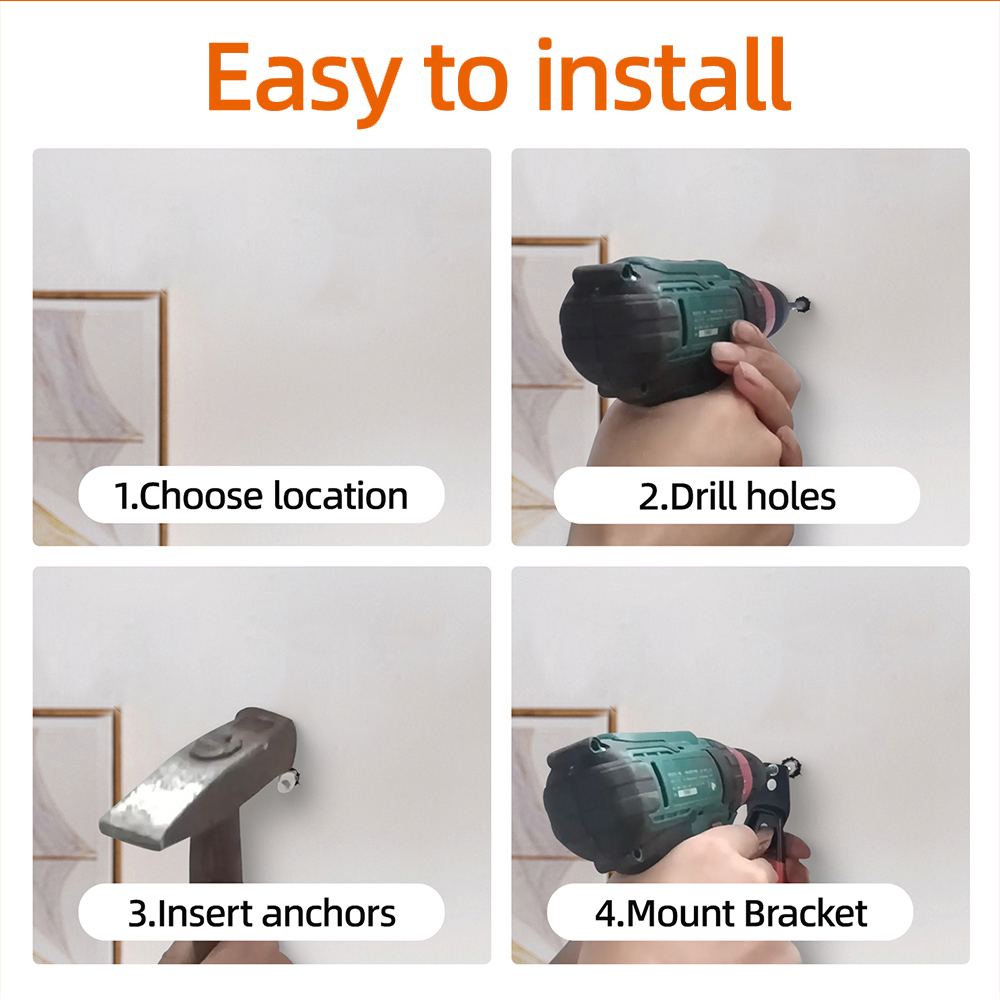Heavy Duty Wall Mount Metal Ho - огляд і ціна Gardening Tools Organiser