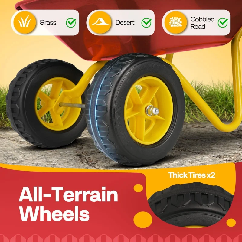 Kids Wheelbarrow Children Gard - огляд і ціна Gardening Tools Toys