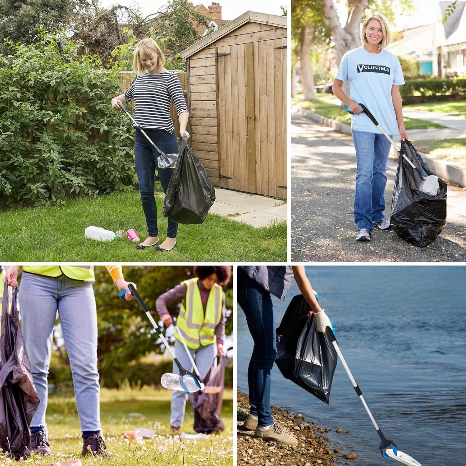 Foldable Grabber Reacher Tool  - огляд і ціна Gardening Tools For Seniors
